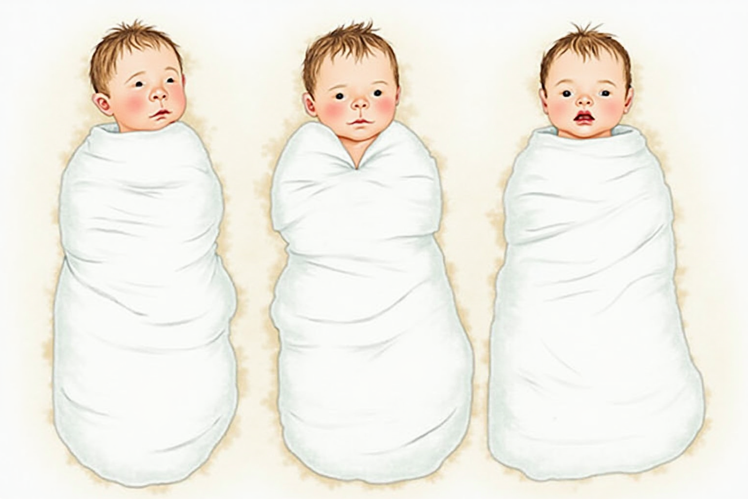 Swaddle graduation three stages
