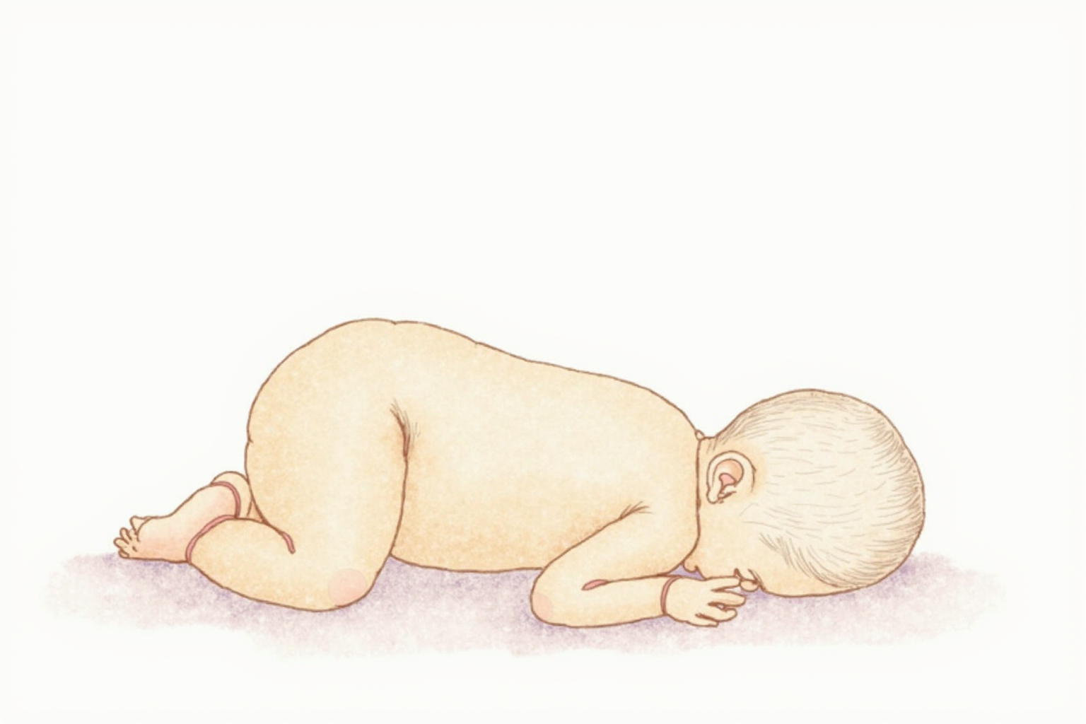 Infant Heimlich maneuver back blows