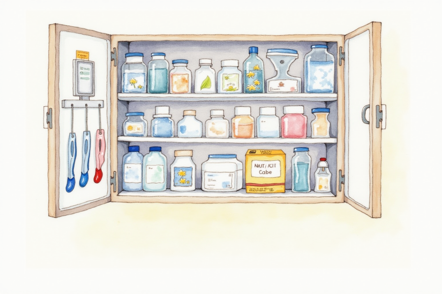 Home medicine kit for pediatric fever